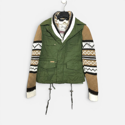 KHUJO Damen Winterjacke Modell: Slash Grün S