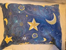 Vtg Celestial 20 X 15 Pillow Case W Pillow 90...