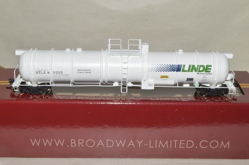 Tren cisterna criogénico escala HO Broadway Limited Imports LINDE GAS 80056 | Zustand: New