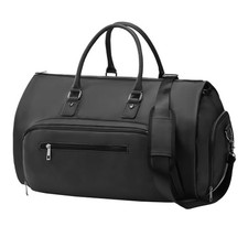 Travel Garment Bag for Men Women Convertible Carry on Garment Duffel Bag Black