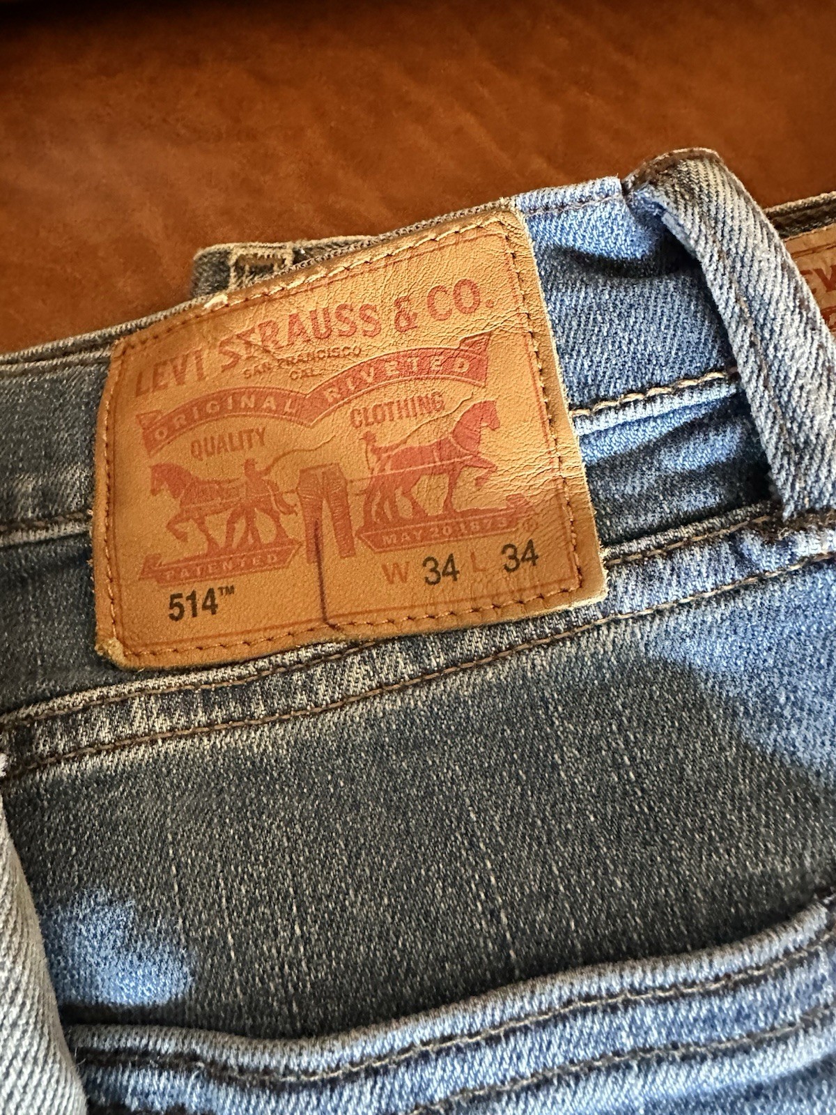 7 levi's men's jeans 34/32, 34/34 Used thumbnail 5