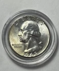 1963 Type B Reverse Silver Washington Quarter BEAUTIFUL UNC