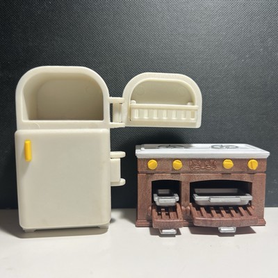 LPS Calico Critter Kitchen Furniture ~ Over & Fridge