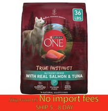 Purina ONE True Instinct Salmon Tuna High Protein Dog Food 36lb ... a19.5