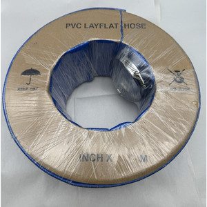 3IN x 60FT Pool Backwash Hose Heavy Duty Drain Discharge Double PVC Layflat Hose