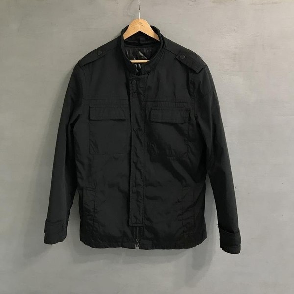 Men Tiger Of Sweden Jacket Black Cotton L