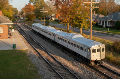 Postwar Lionel 400 B&O Baltimore & Ohio Budd RDC1 Passenger Rail Car C7