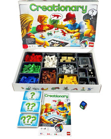 LEGO 3844 Creationary Game 2012 Building Challenges Cards #3844