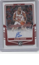 2024-25 Donruss Optic #SS-SAN Adama Sanogo Signature Series B1R1C135