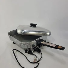 Spee-Dee Automatic Electric Skillet ~10.5" Model SF 25.  Tested Working