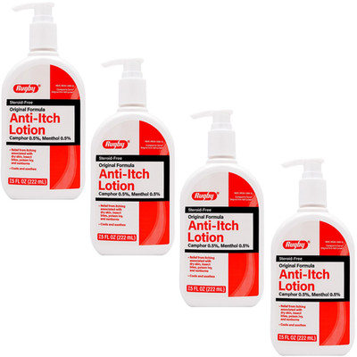 Rugby Anti-Itch Lotion - 7.5 fl oz | Compare to Original Sarna (1-2027) - 4 Pack