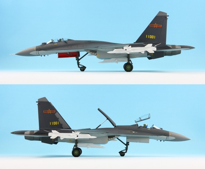 AVIC Shenyang J-11 Flanker-L People's Liberation Army Air Force (PLAAF) 1/72 NEW