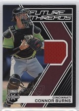 2023 Panini Elite Extra Edition Future Threads Connor Burns #FT-CB 19gz