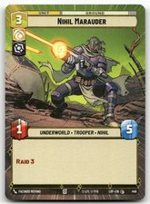 Nihil Marauder (Hyperspace) Star Wars Legends of the Force 446 Common NM
