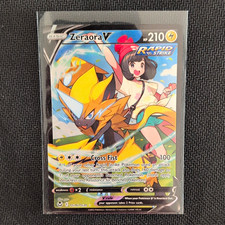 Pokemon TCG Zeraora V Rapid Strike Full Art Holo SWSH12 Silver Tempest TG16/TG30 on eBay