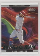 2022 Panini Absolute Extreme Team Retail Green Bryce Harper #ET-8 0m0g