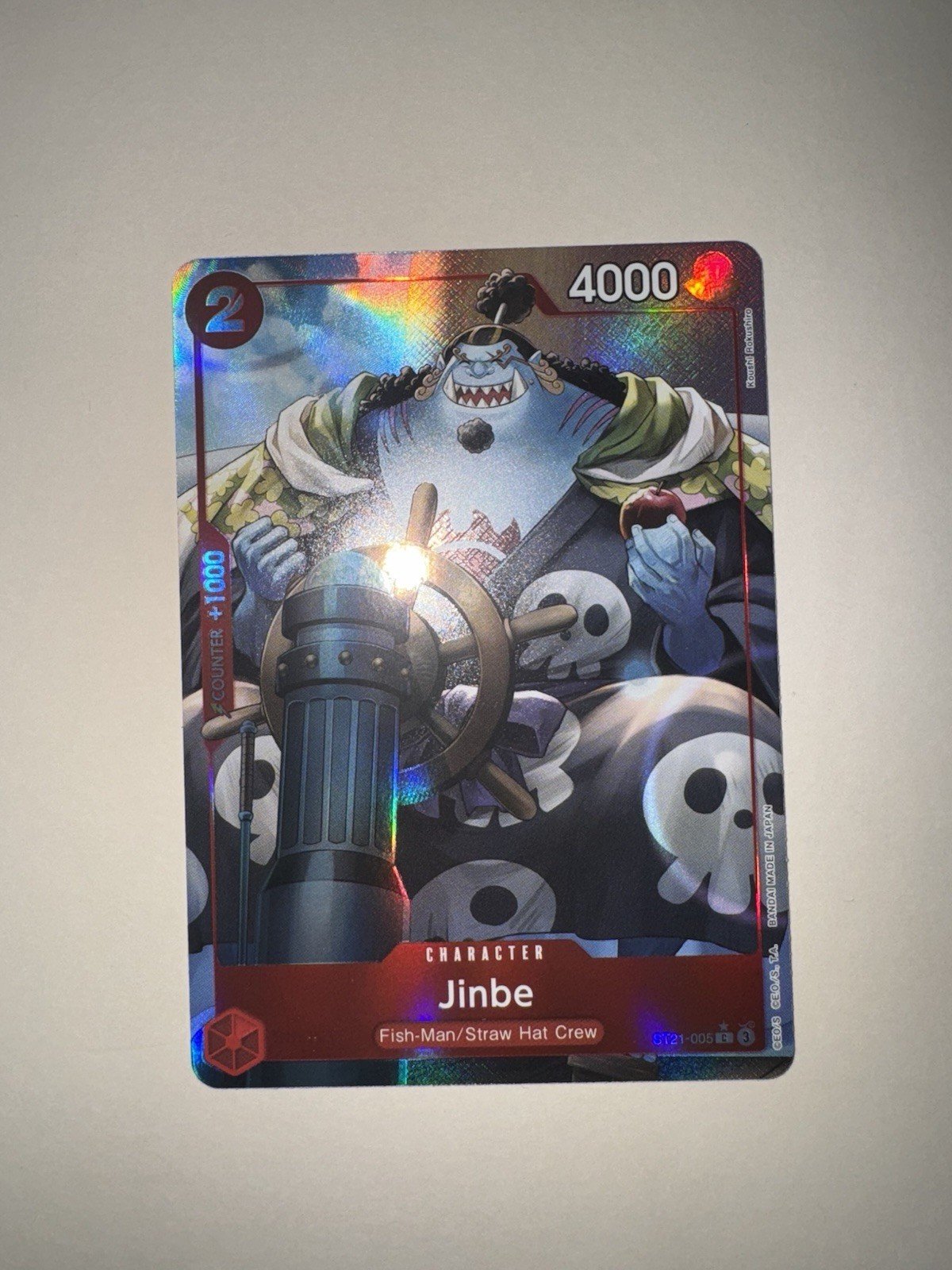 Jinbe Parallel ST21-005 Starter Deck EX GEAR 5 One Piece English NM
