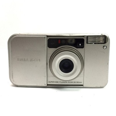 Normal] Fujifilm Tiara Zoom Compact Film Camera Silver From Japan