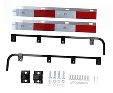 E-Coating Black Mud Flap Hanger Bracket with Hardware Sold by Pair