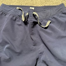 Figs Livingston Scrub Pants Womens L Navy Blue Stretch Technical Collection