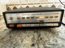 Vintage Realistic Patrolman Pro-77 Scanner
