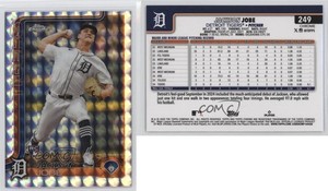 2025 Topps Chrome Geometric Refractor Jackson Jobe #249 Rookie RC