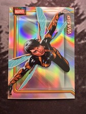 2026 Topps Chrome Marvel WASP Base True Refractor #194