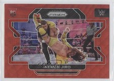 2022 Panini Prizm WWE Ruby Wave Prizm Ikemen Jiro #81 0h28