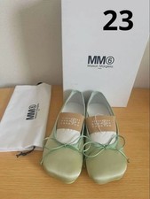 Mm6 Maison Margiela Flat Shoes Mint Green 23 Women Flat Shoes Original Collectio