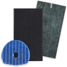 Replacement Filter Set Compatible Wsharp Kc-860u Plasmacluster Air Purifier H13