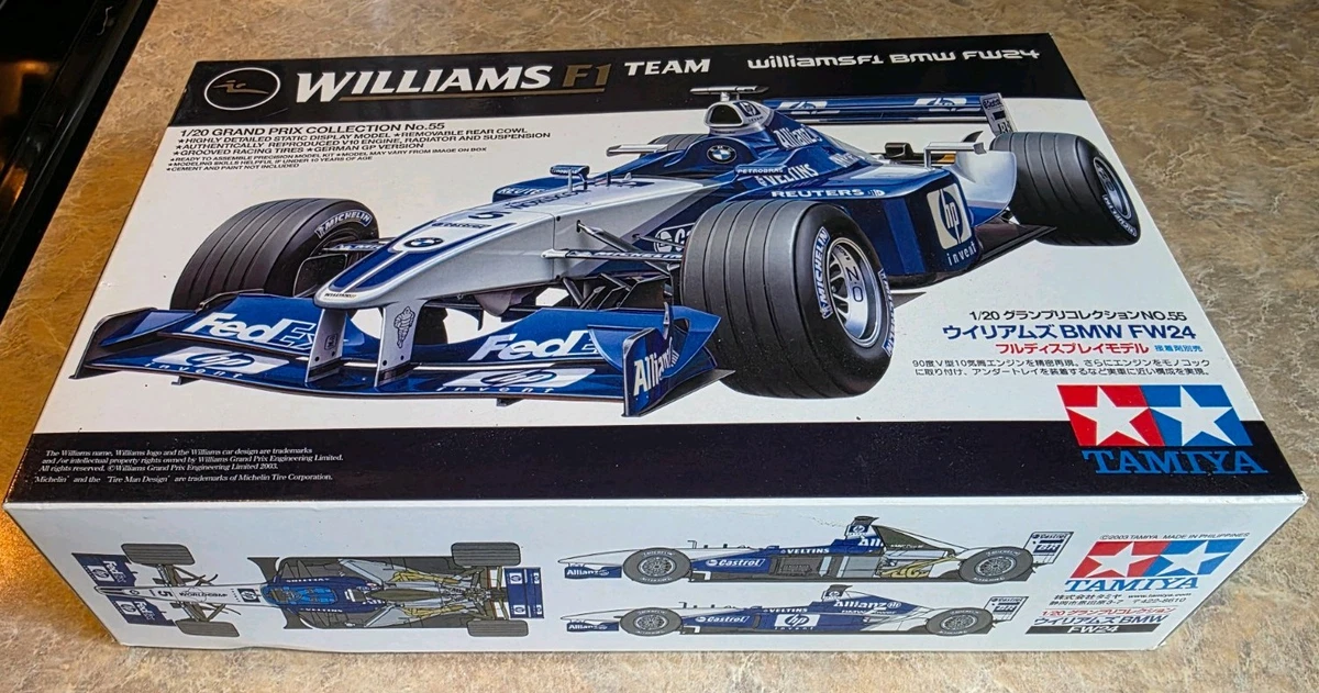 Tamiya Williams In 1/12 Scale Sports Car Toy Models & Kits for
