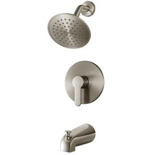Tub Shower Faucet Set with Valve, Shower Faucets Sets Complete Brushed Nickel...