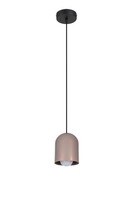 Pendelleuchte KüChe Schwarz Pink Metall E27 Ø11 Cm Loft HäNgelampe Rund