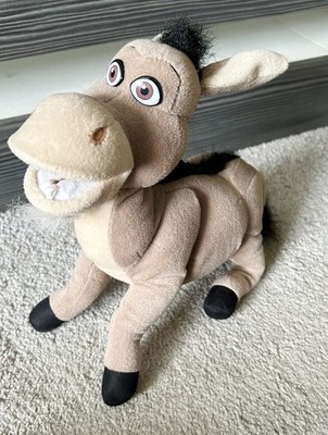 2004 (nicht sprechend) Donkey DreamWorks Shrek2 Play by Play Sammlerstück Plüschteddy