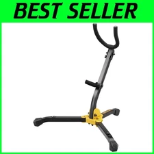 Convenient Sax Stand with Adjustable Backrest