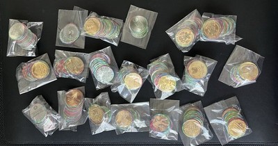 Lot 252 Pogs Centennial Olympics Games Collection Collect-A-Card Atlanta 1996