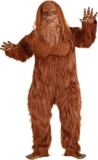 Jack Links plus Size Sasquatch Costume Bigfoot Mascot Messin with Sasquatch Hall