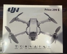 UJN Mini 4 Pro Drone 4K HD Camera Quadricottero Pieghevole NUOVO Sigillato WiFi FPV GPS