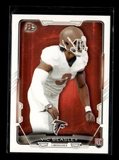 Vic Beasley Jr. RC: 2015 Bowman Rookie Card #13. rookie card picture