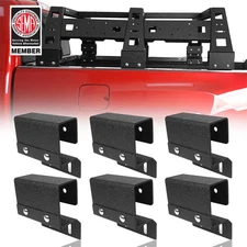 6PCS Bed Rack Tonneau Cover Adapt Mounting Bracket For 2005-2023 Toyota Tacoma