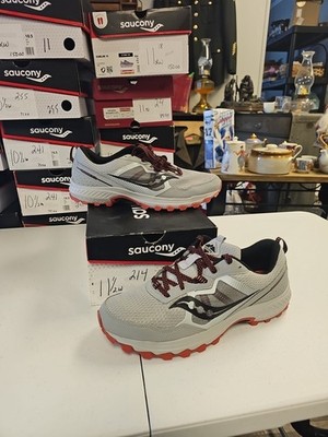 Saucony Excursion TR16 Mens Size 11.5 W Trail Running Sneakers Gray Athletic New