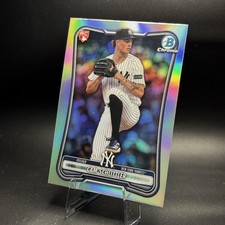 2026 Bowman #53 Cam Schlittler Rookie Red RC Logo
