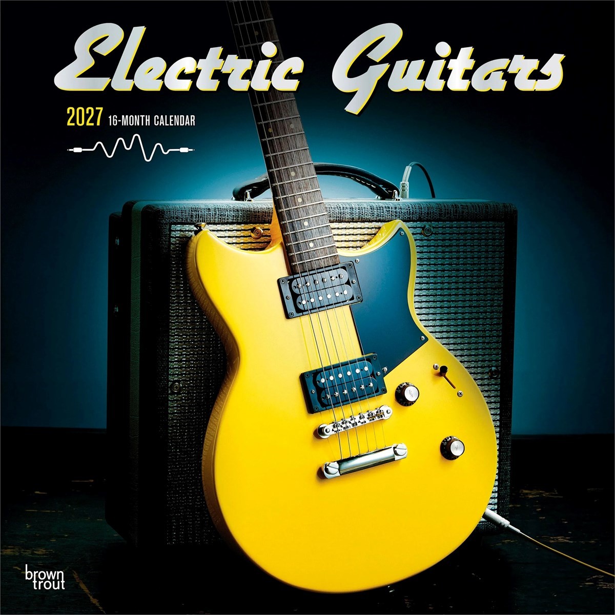 Electric Guitars Calendar 2027, Wall Calendars, Month To View, Entertainment, Gift - Image 2