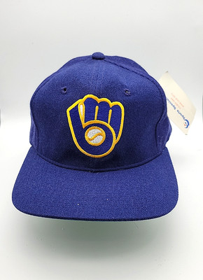  Milwaukee Brewers Sports Specialties Hat YoungAn Snap Back Wool Cap MLB 80s New