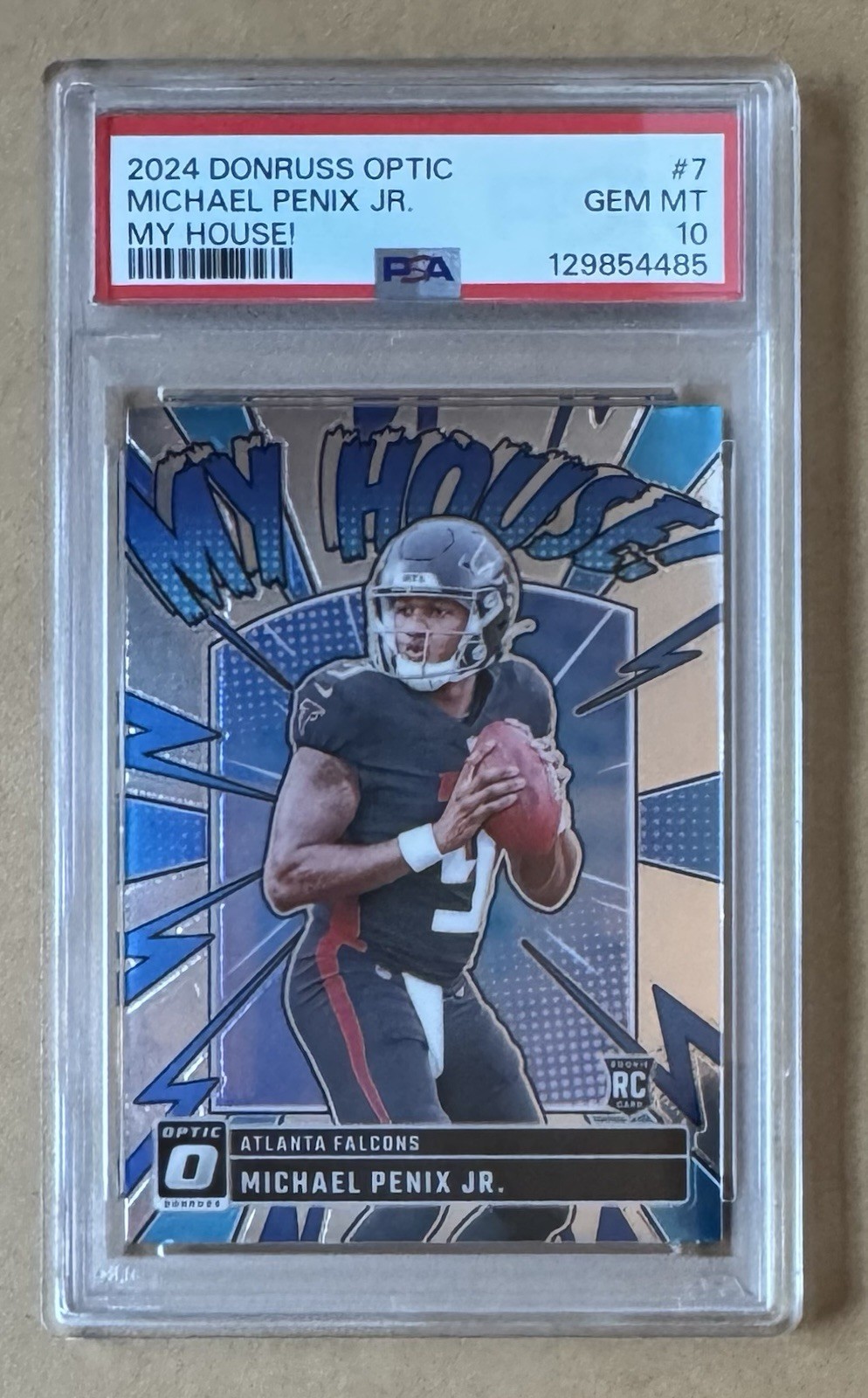 Michael Penix Panini Donruss Optic My House! #7 Base