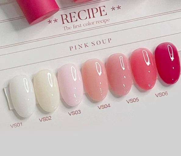 VALLA PINK SOUP Syrup Gel Nail Polish 10ml 7 Colors Set K- Beauty
Opens in a new window or tab