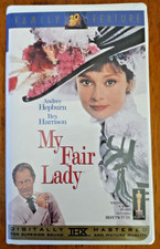 My Fair Lady Vintage 1964 Digitally Mastered VHS Audrey Hepburn & Rex Harrison