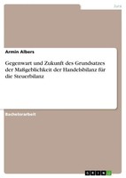 Armin Albers | Gegenwart Und Zukunft Des Grundsatzes Der MaßGeblichkeit Der...