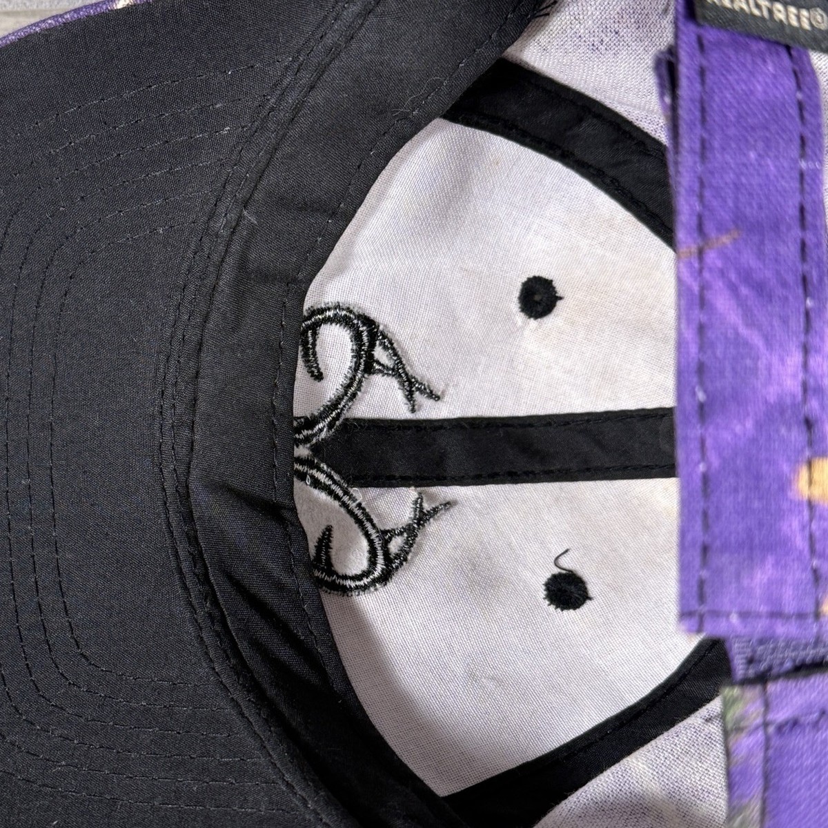 Realtree Camo Hat Cap Adjustable Strapback Purple Xtra Colors