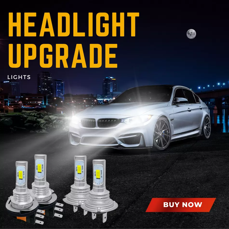 For ford kuga Mk2 Led Headlight DRL Bulbs 2012-18 Xenon White High Low Beam bulb - Image 2 of 4